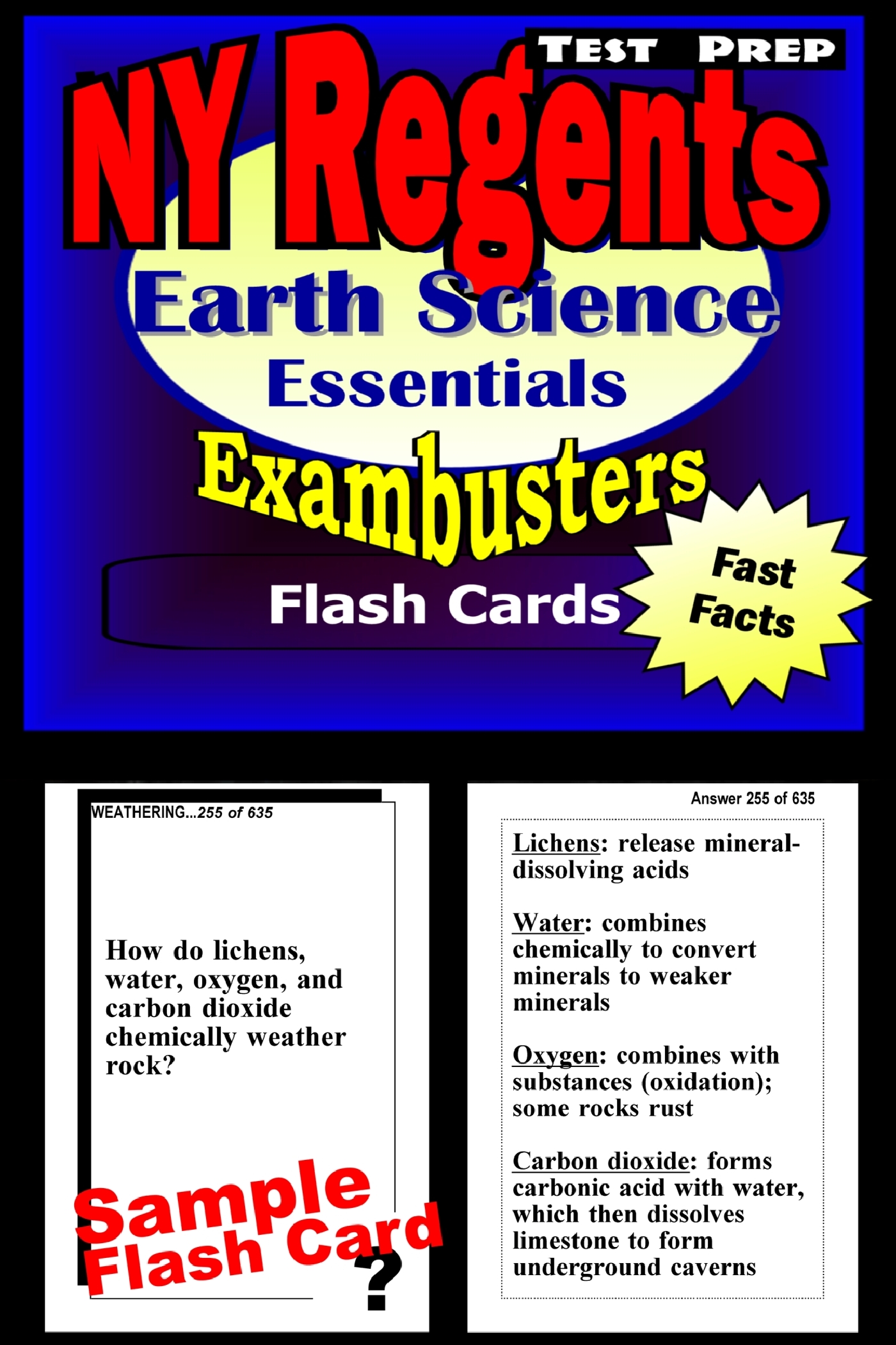 NY Regents Earth Science Test Prep ReviewExambusters Flashcards New