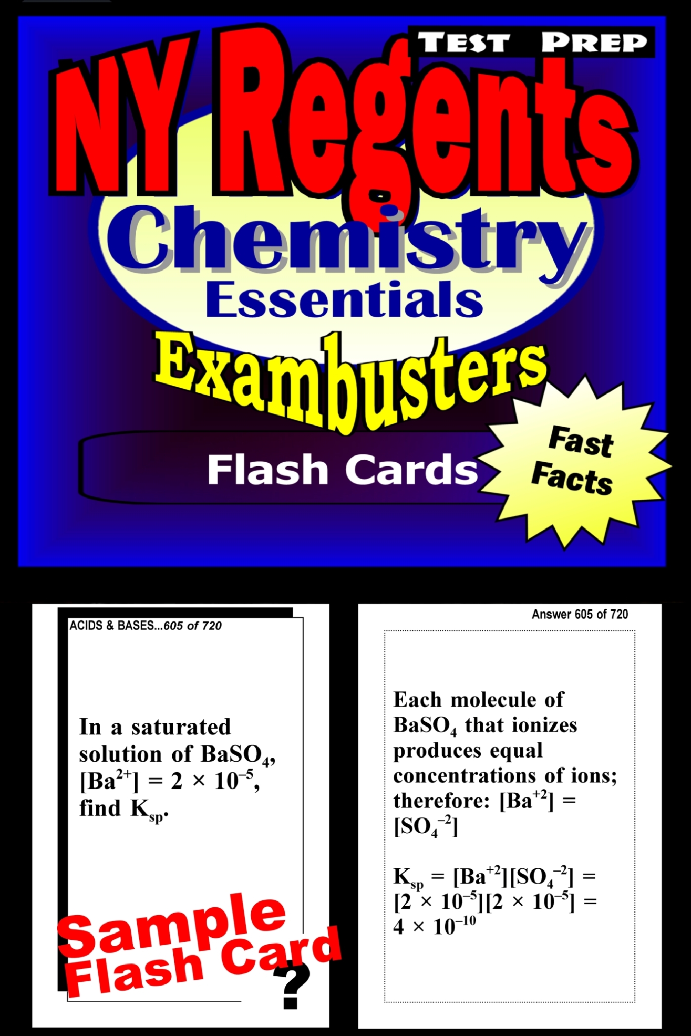 NY Regents Chemistry Test Prep Review Exambusters Flashcards New York NY Regents Chemistry Test Prep Review Exambusters Flashcards New York
