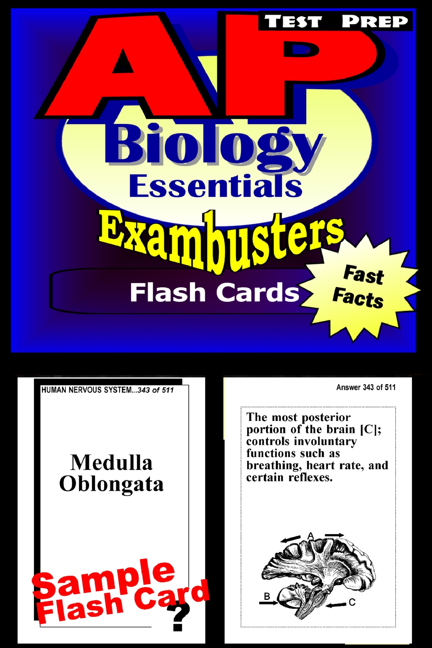 AP Biology Test Prep ReviewExambusters Flash Cards AP Exam Study Guide