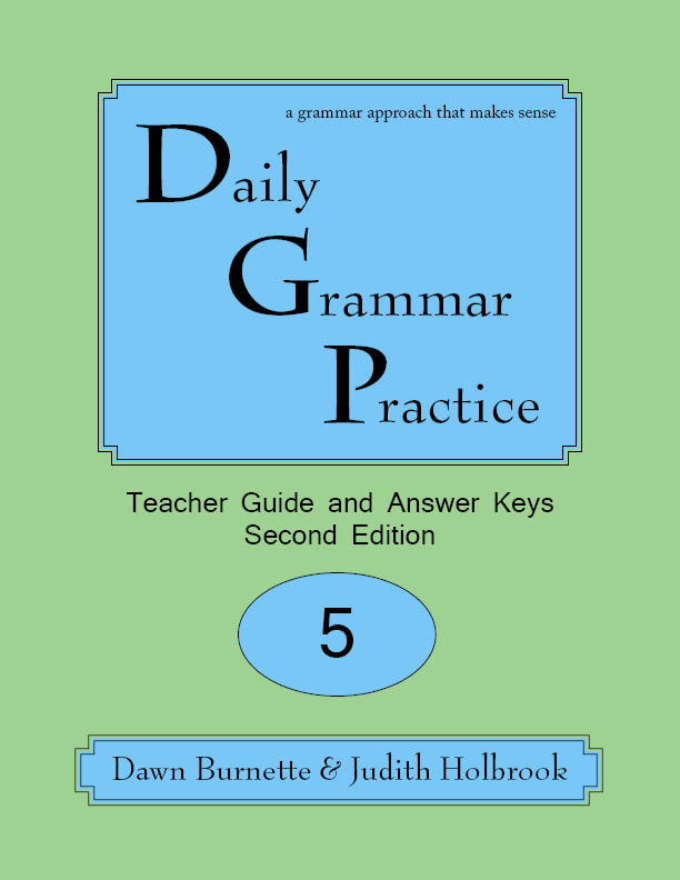 Daily Grammar Practice Teacher Guide And Answer Keys 2nd Edition 5
